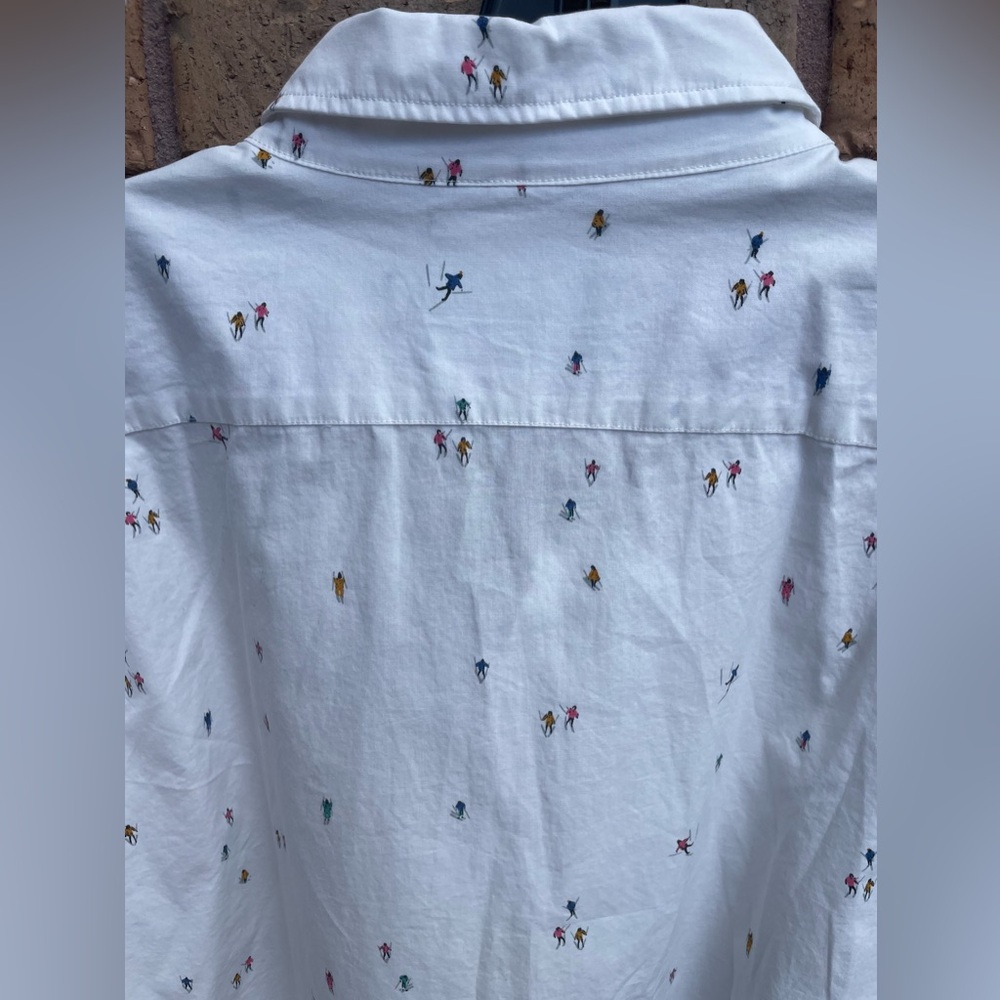 ⛷️BONOBOS Ski Theme 100% Cotton Shirt ⛷️ - Picture 6 of 13